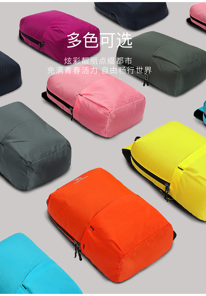 CAMEL lạc đà ba lô thể thao nam và nữ ngoài trời 12L ánh sáng thời trang du lịch túi nước nhỏ không thấm nước balo đi học nữ