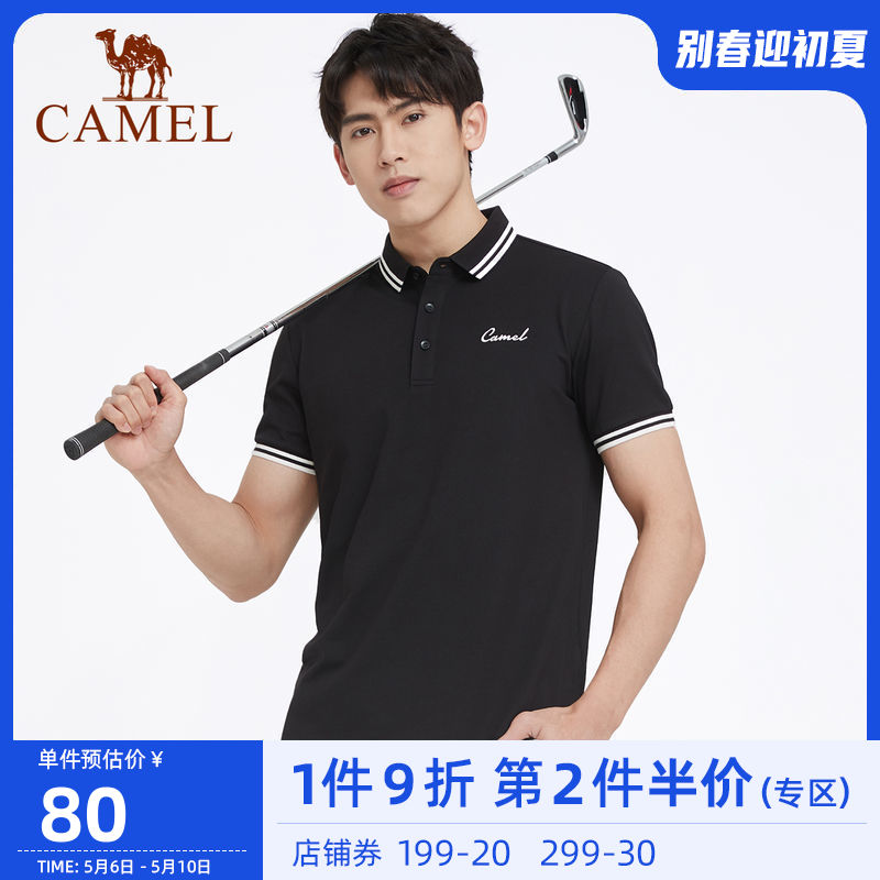 Camel men's clothing sports T-shirt 2022 spring summer style half sleeve casual thin with collar POLO shirt with short sleeve blouse