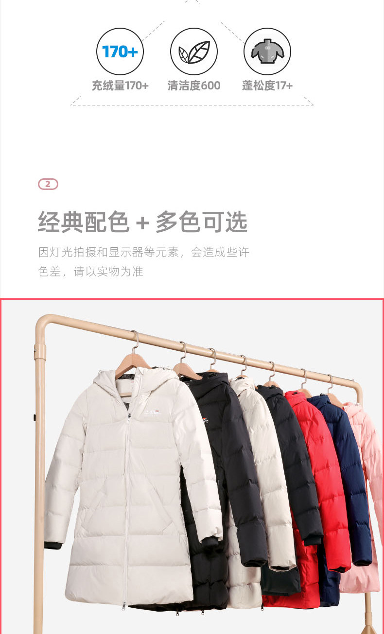 骆驼 极寒系列 男女加厚羽绒服 图4