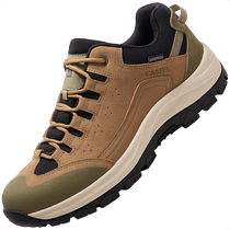 Camel Outdoor Hiking Shoes 2024 Autumn New Mens Professional Lightweight Anti-Slip Breathable Thick-Soled Hiking Shoes Womens Shoes
