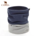 CAMEL lạc đà ngoài trời trung tính bib mùa thu và mùa đông ấm áp và windproof màu rắn thoải mái khăn