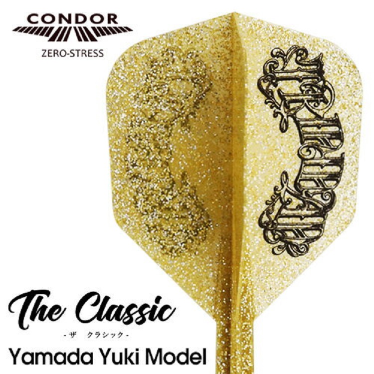 CONDOR Classic Yamada Yoshiki mới vàng đỏ một đuôi phi tiêu stereo - Darts / Table football / Giải trí trong nhà bộ phi tiêu cao cấp
