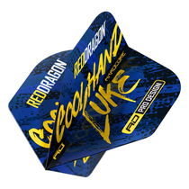 RED DRAGON Players red dragon dart player dart leaf Luke Humphreys large square dart wing