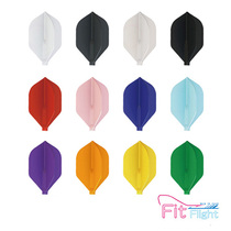 COSMO DARTS Fit Flight ROCKET rocket-shaped 6-pack multi-color fixed dart wings