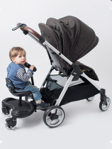 Second child artifact scooter twin stroller stroller rear trailer small trailer