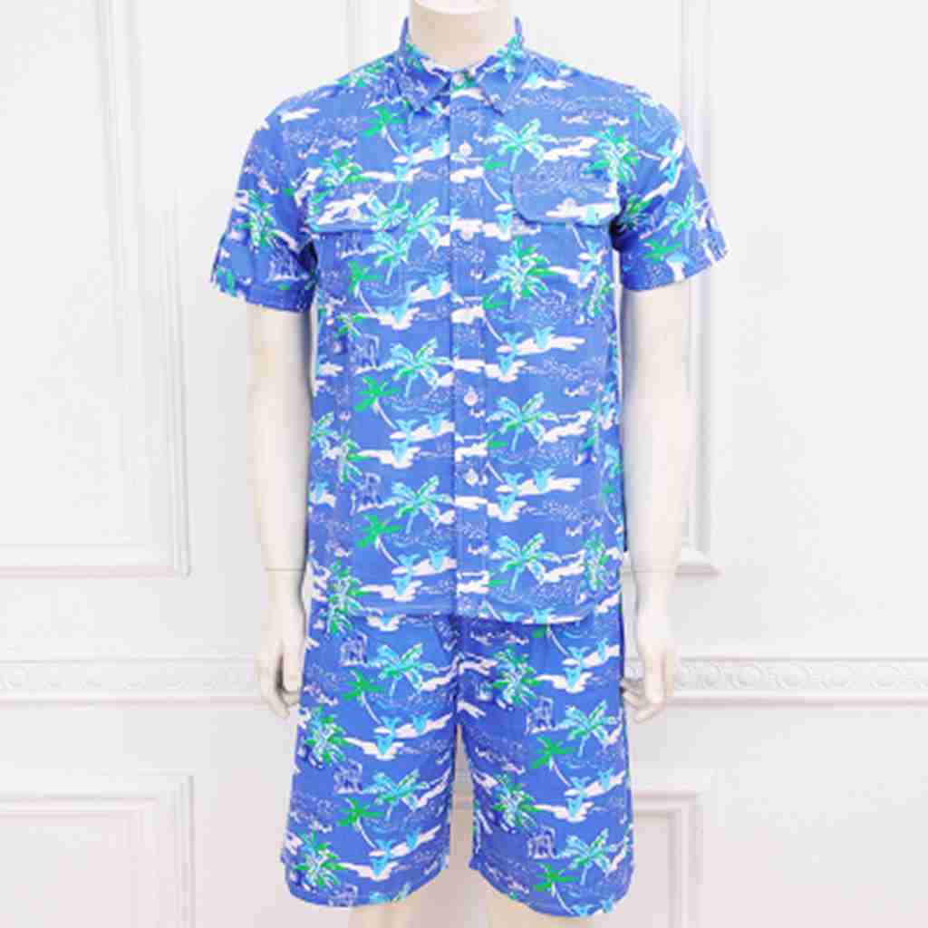 Quần nam Beach Beach Set tại nhà Dịch vụ thoải mái Tay áo thoải mái hàng đầu Đồ bơi nam Kem chống nắng Quần nam - Quần bãi biển 	quần đi biển giá sỉ	