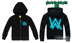 Alan walker Alan Walker với quần áo trẻ em rock and roll quần áo trẻ em có khóa kéo - Phù hợp với trẻ em quần áo em bé Phù hợp với trẻ em