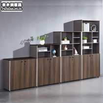 Office Filing Cabinet Lockers Ukim Wood Color Wood High Short Partition Information Cabinet File Cabinet With Lock Book Cabinet