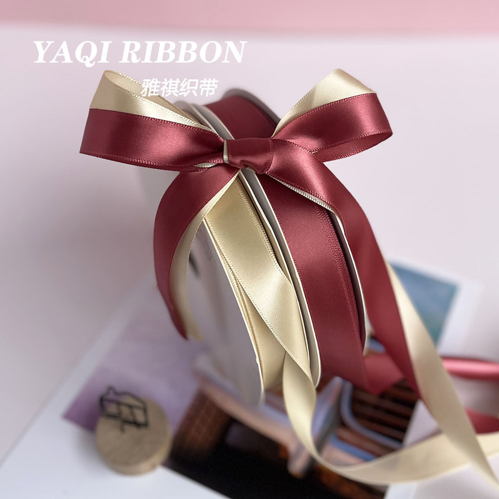 Encrypted Ribbon Yaqi 2cm encrypted satin ribbon: how to elevate your diy hair ...