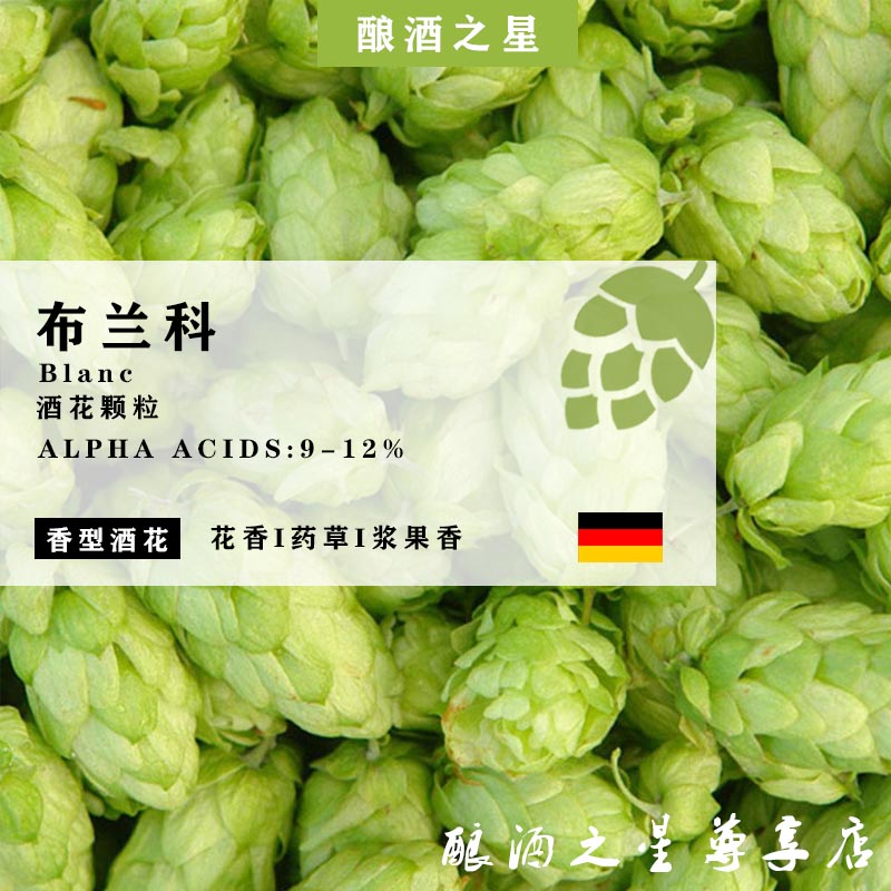 Branko Hops Blanc Home Brewery Raw beer Hops Scent Flowers from brewery hops Hops Imported Flowers
