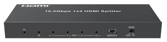 Covici 10 2G HDMI splitter 1 in 4 out 1 in 4 support 3D HDR Dolby Vision