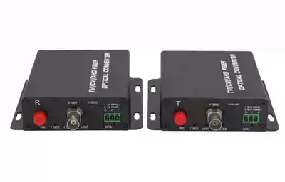 Ke Weiqi 1-way analog optical transceiver TVI CVI AHD coaxial HD video optical transceiver belt loop out