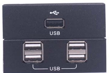 4-way usb2 0 fiber extender USB optical terminal high-speed camera touch screen transmitting 10 km