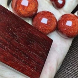 Четки из круглых бусин из розового дерева, бусины, украшение-шарик