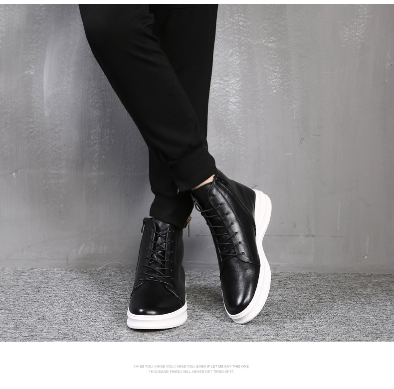 Winter Martin ủng nam ủng cộng với nhung ấm áp của quân đội Anh chelsea boot nam giá rẻ