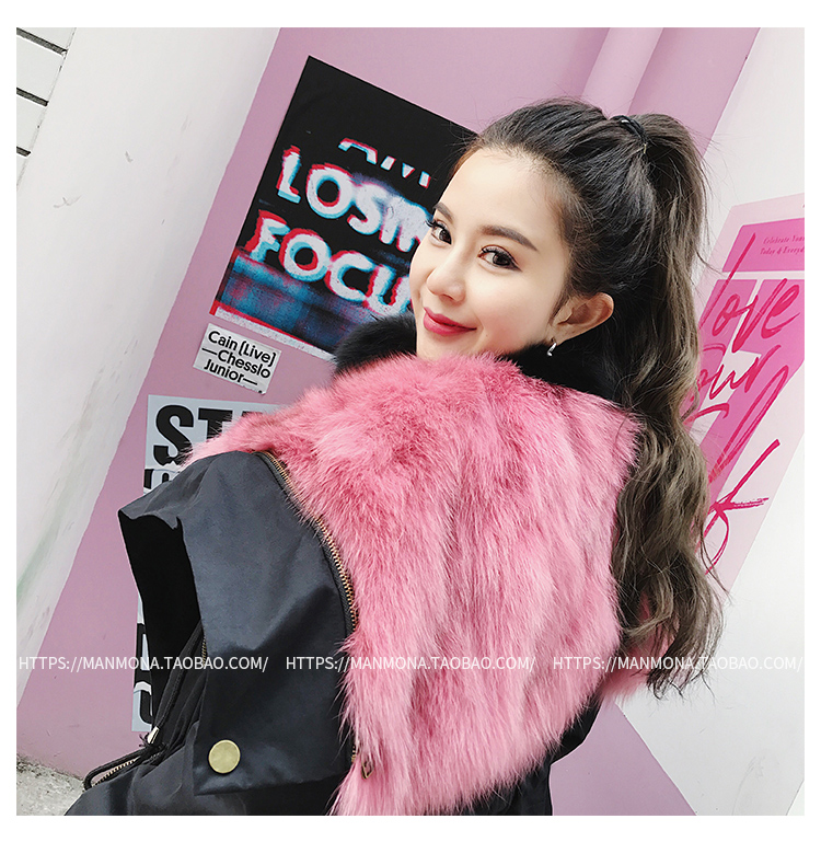 Manteau de fourrure femme MANMONA - Ref 3171469 Image 106