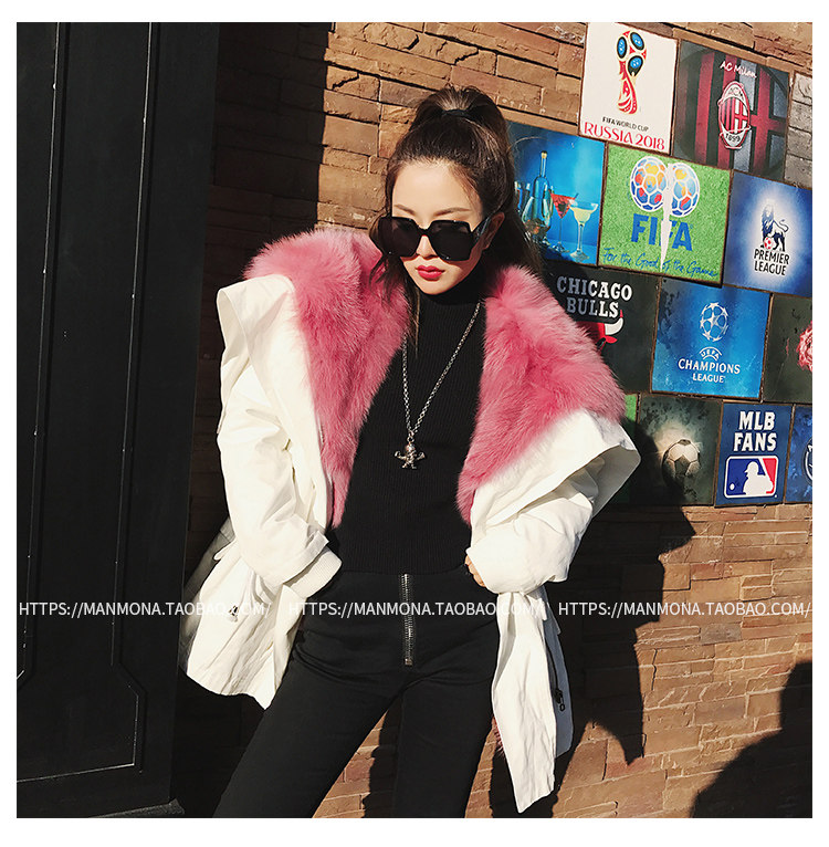 Manteau de fourrure femme MANMONA - Ref 3171469 Image 112