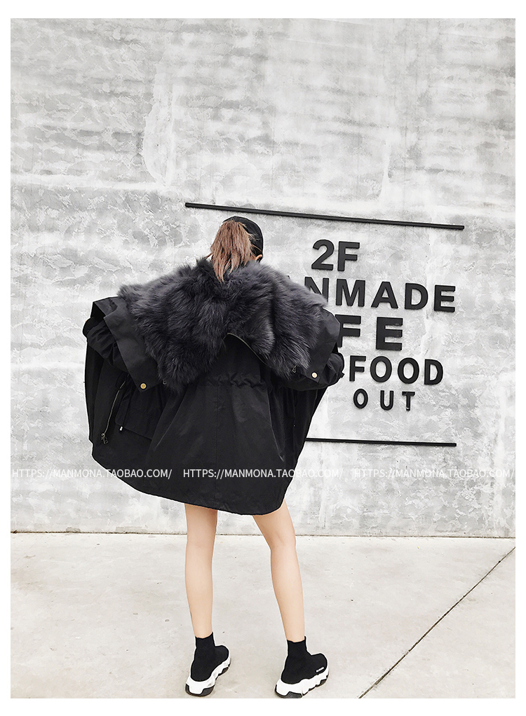 Manteau de fourrure femme MANMONA - Ref 3171469 Image 81