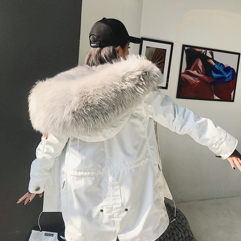 Manteau de fourrure femme MANMONA - Ref 3171538 Image 3