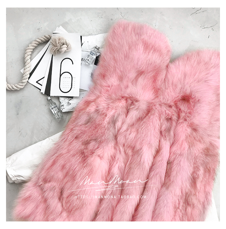 Manteau de fourrure femme MANMONA - Ref 3171469 Image 130