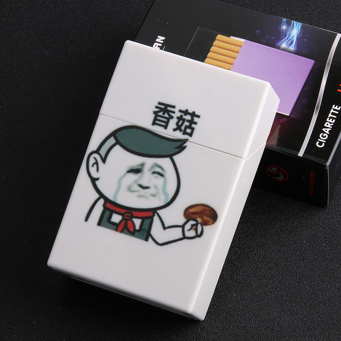 Đã cài đặt 19 usb sạc nhẹ gói thuốc lá mềm chống gió siêu mỏng tự động điện tử nhẹ hơn hình ảnh hồ quang - Bật lửa hột quẹt sạc điện