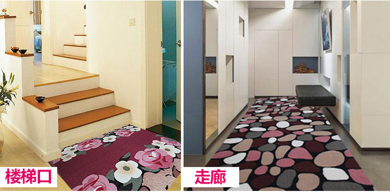 Door-to-door non-slip tầng mat cửa mat siêu mỏng nước hấp thụ cắt thảm tùy chỉnh cửa lối vào hội trường mat không thấm nước