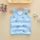 Áo vest trẻ em cotton ấm áp cho bé trai và bé gái trùm đầu cộng với áo nhung cho mùa xuân và mùa thu quần áo trẻ em mùa thu đông