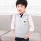 Áo vest trẻ em cotton ấm áp cho bé trai và bé gái trùm đầu cộng với áo nhung cho mùa xuân và mùa thu quần áo trẻ em mùa thu đông