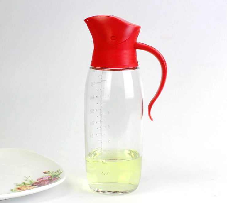 Ming High 400ML Automatic Clamshell Oil Bottle Oil Bottle Sauce Bottle