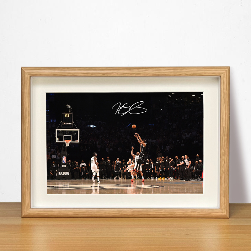 Nba Thunder Nets Kd Durant Photo Frame Desktop Display Hanging Picture Star Poster Decorative Painting Gift Souvenir
