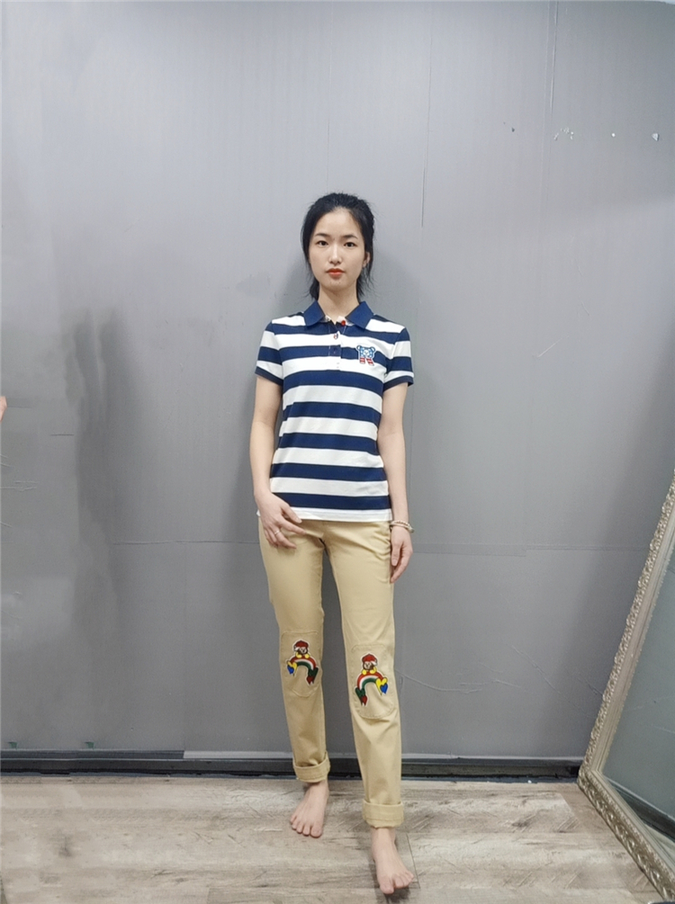 Attachment RTHS66416A (Male)'s RT lovers' RTHS66415A short sleeve knit T-shirt POLO shirt