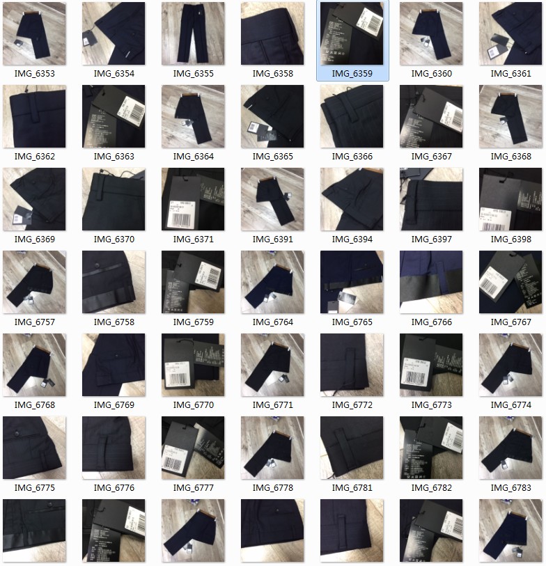 G family special price clearance 735 ~ 890 positive dress for business work temperament long pants West pants man 1