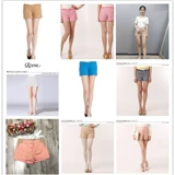 [9,9 Юань Специальная цена Ссылка] Roem Luo Yan's Women's Women's Genuine Clearance, мода поездка, показывать тонкие дикие шорты
