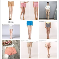[9,9 Юань Специальная цена Ссылка] Roem Luo Yan's Women's Women's Genuine Clearance, мода поездка, показывать тонкие дикие шорты