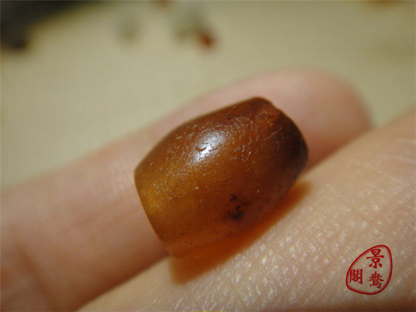 Сувенир 明清老红玛瑙勒子管珠多宝配珠佛珠手串配饰散珠细腻风化120