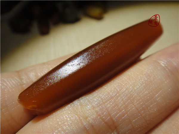 Сувенир 清代老缠丝八棱老玛瑙勒子管珠鼓腰多宝配珠佛珠手串配饰散珠028