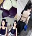 Mùa hè đẹp back-to-back áo ngực strapped với ren đen quyến rũ ngực ngực nhỏ bộ sưu tập đồ lót. 