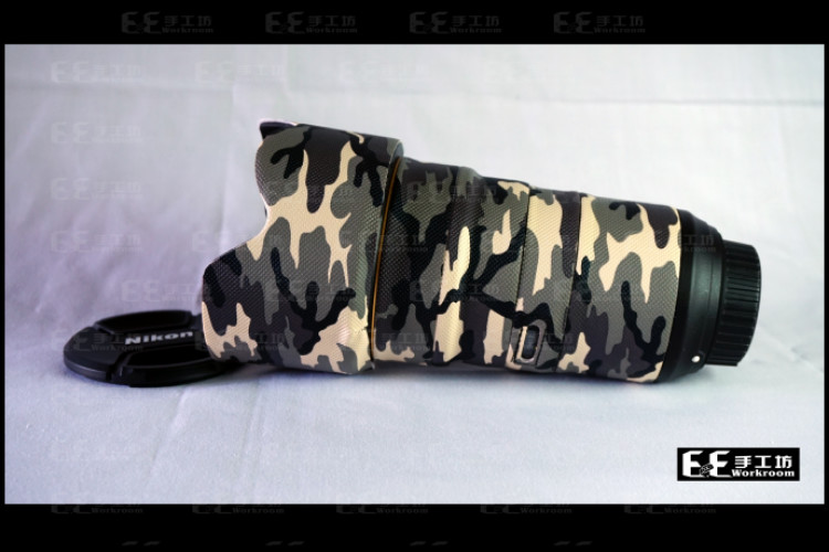 Suitable for Nikon 24 - 70mm VR second generation lens coat thick leather protective coat delicate leather coat