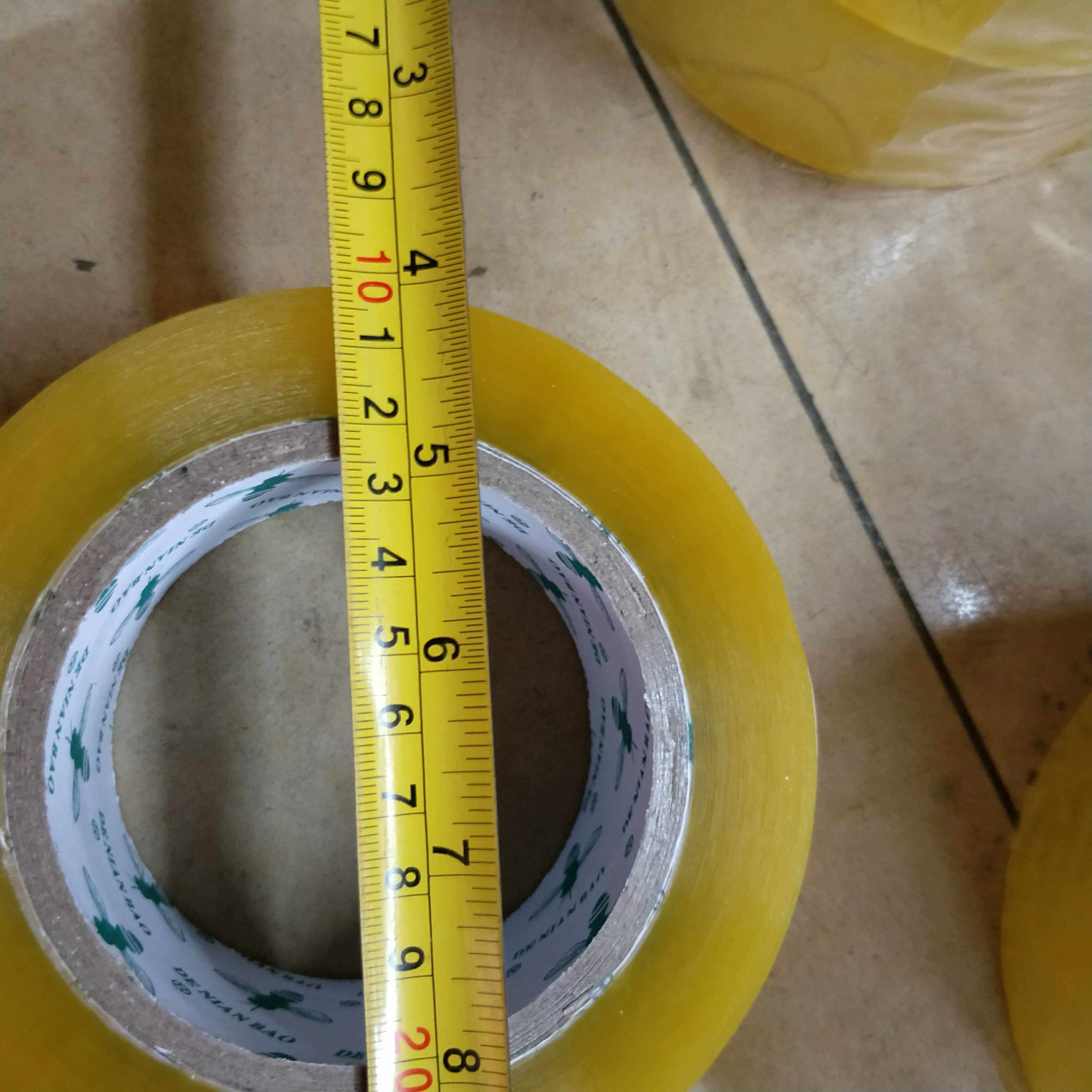 Wholesale Seal Boxes Glue Packaging Closure Rubberized Rubberized Promotional Tape Wholesale Whole Boxes Transparent Big Transparent-Taobao