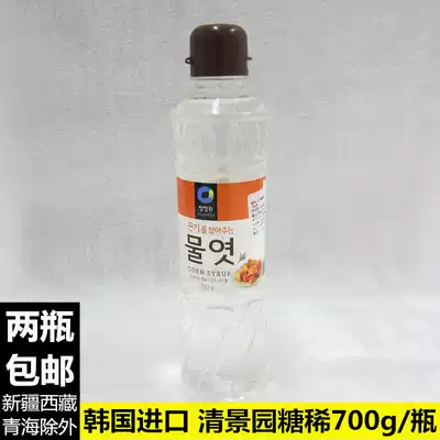 Korea Qingjingyuan sugar watery Pickles seasoning spicy chicken feet mixed vegetables baking 700g bottle