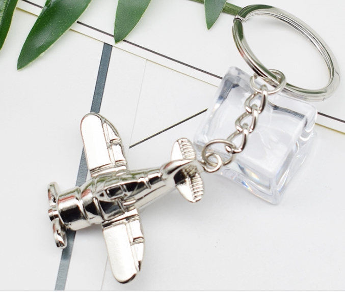 (Aviation Shop No 1)Stewardess crew captain pilot small gift metal 1 4-inch socket wrench mobile phone keychain