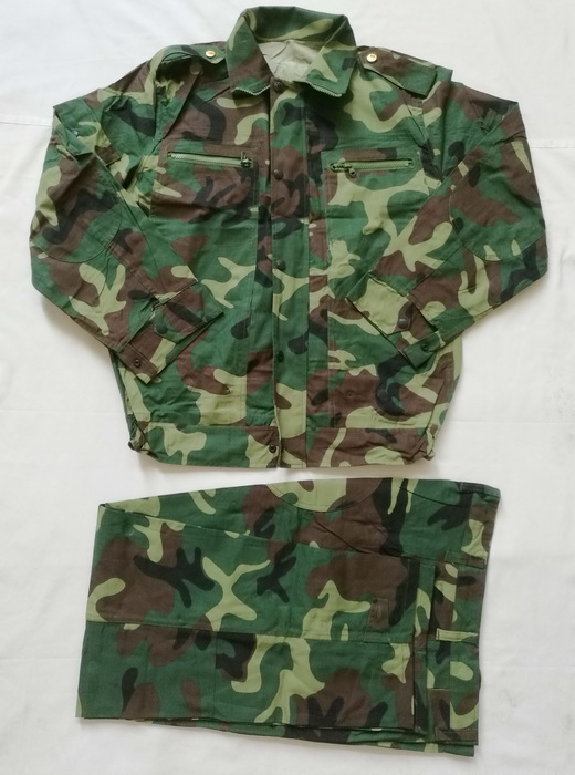 Stock old-style 01-1 camouflak thickened abrasion resistant cotton polyester outdoor machine workout for security property mixed cloth