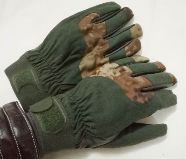 Cổ phiếu chính hãng 07 găng tay ngụy trang găng tay ấm găng tay găng tay lông cừu mùa đông đi găng tay găng tay vô khuẩn