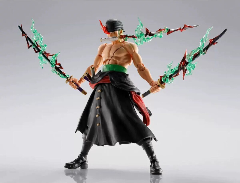 Japanese Version in Stock Bandai Tamashii Limited Shf One Piece Roronoa Zoro King of Hell