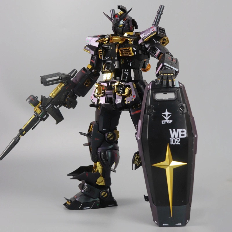 In Stock with Free Shipping: Daiban Pgu Chameleon Origin 1/60 Rx-78-2 Polarized Coating Limited Edition Assembly Model