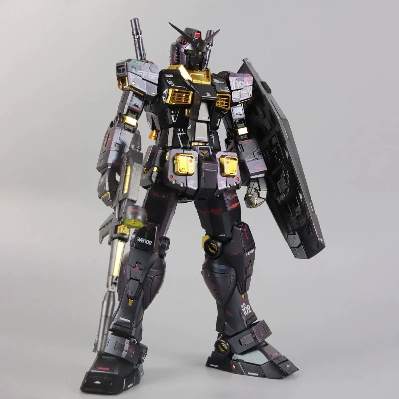 В наличии с бесплатной доставкой Тайпан PGU Хамелеон Юанжу 1/60 RX-78-2 моделирующая поляризованная краска лимитированная сборка