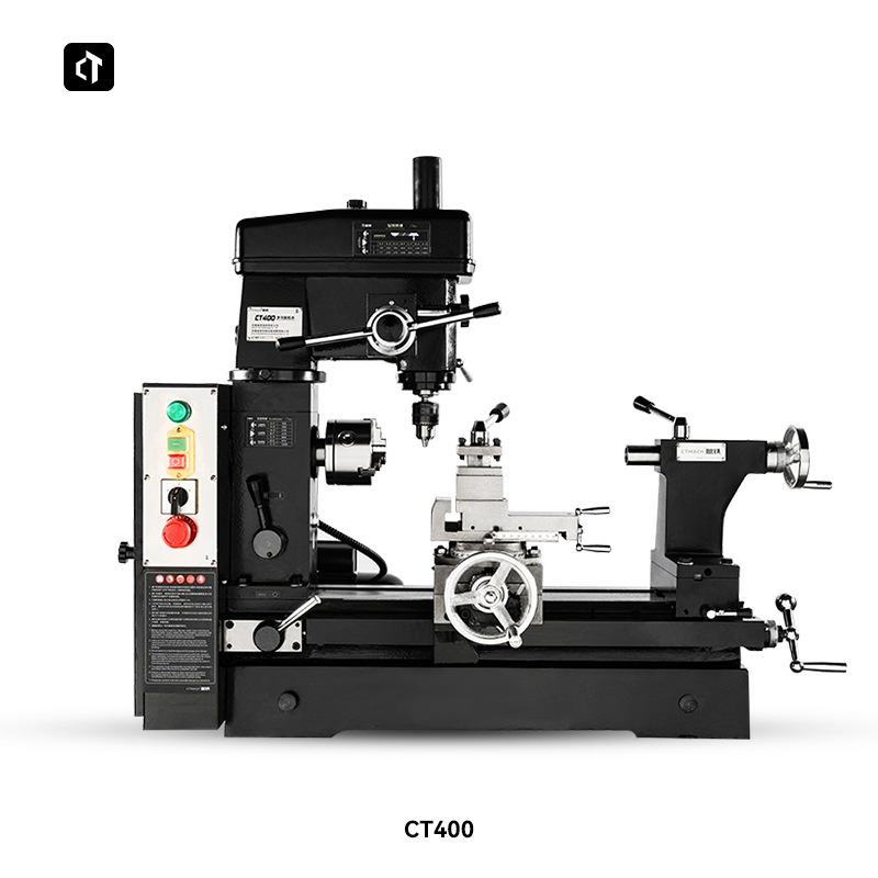 Iron New Pint CT400 Multifunction Tool Machine Tool Machine Tool Machine Tool Bench Lathe Drilling milling machine drill milling teaching machine tool Home-Taobao