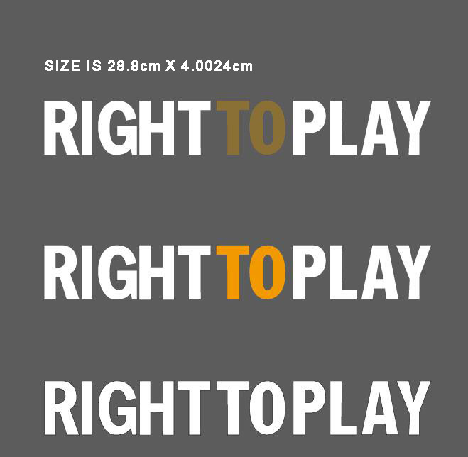 Chelsea Right To Play Sponsors UEFA Champions League Football Printing Number