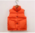 Cô gái vest mùa thu và mùa đông trẻ em lớn xuống cotton ngắn dày trẻ em quần áo cotton mùa đông cha mẹ trẻ em áo khoác giản dị áo gile bò cho bé Áo ghi lê