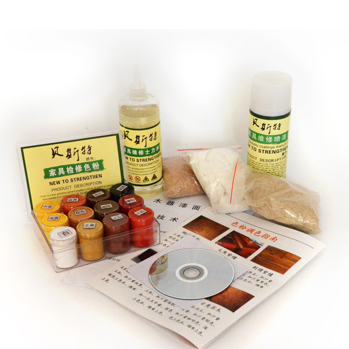 Bestu Lacquered Treasure toner Easy Edition furniture Furniture Repair Materials Suit of color water text information Technical guidance